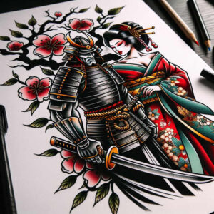 old-school-neo-traditional tattoo design ideas crisp classic themes embodying perseverance