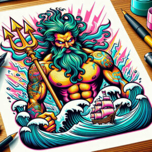 old-school-neo-traditional tattoo design ideas high-resolution detailed linework meaning resilience