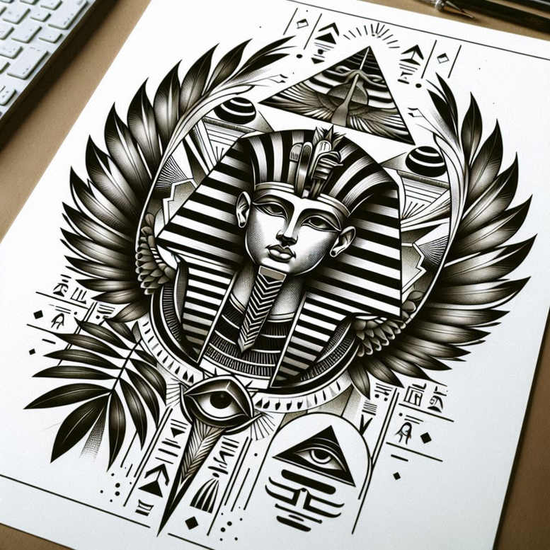 old-school-neo-traditional tattoo design ideas smooth expressive for back