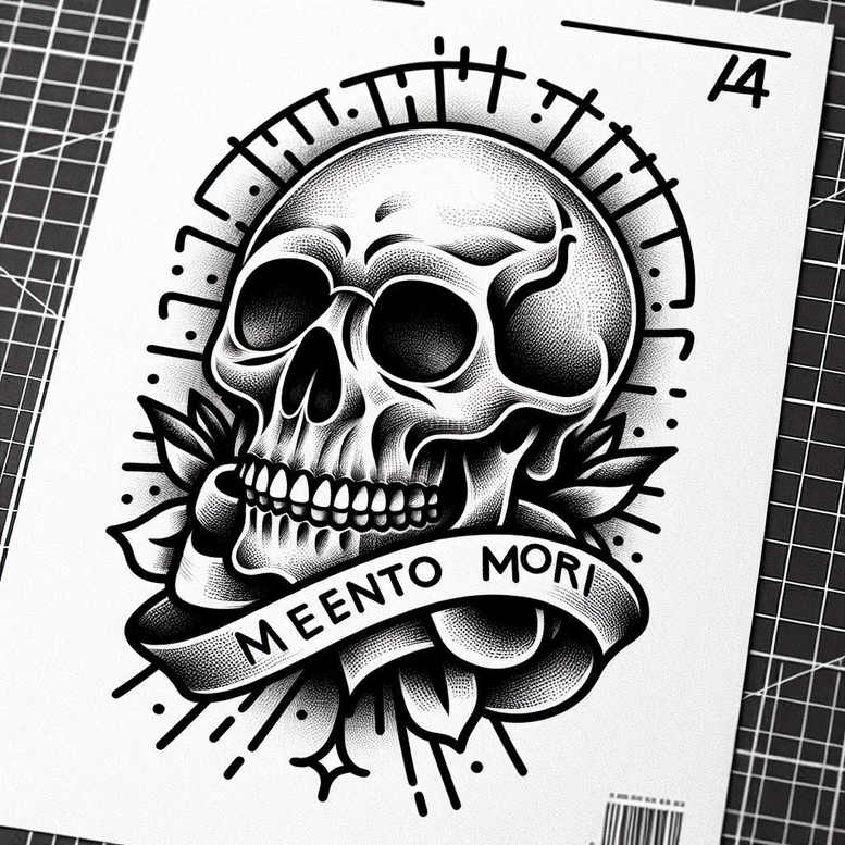 old-school-neo-traditional tattoo design ideas intricate retro-inspired embodying courage