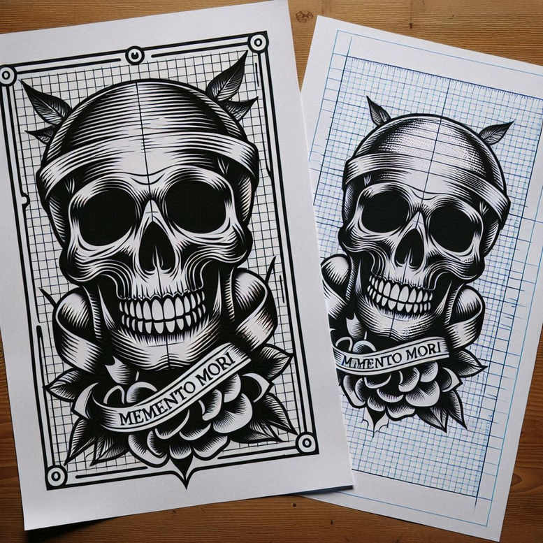 old-school-neo-traditional tattoo design ideas dramatic lighting smooth gradients meaning strength