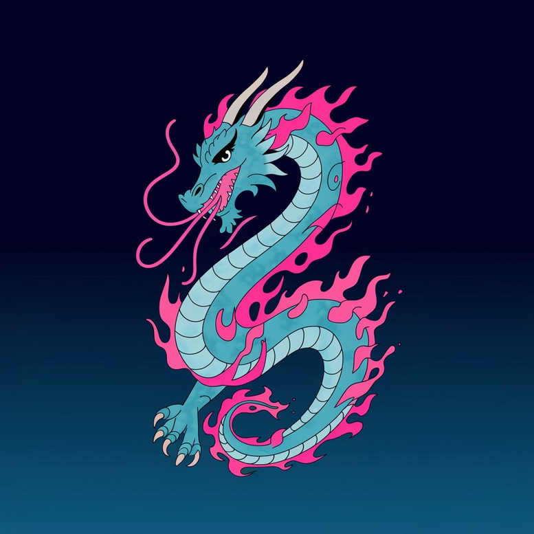 old-school-neo-traditional tattoo design ideas CGI-rendered smooth gradients resilience and power