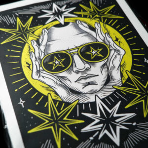 old-school-neo-traditional tattoo design ideas razor-sharp stylized shows endurance