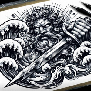 traditional-style – tattoo design ideas free ai generated – plain – for-heel – Gallery: old-school-neo-traditional-inkby-ai