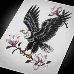 vivid-colors – tattoo design ideas free ai generated – short-stroke – for-shin – Gallery: old-school-neo-traditional-inkby-ai