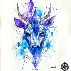 abstract-animals – tattoo design ideas free ai generated – realism-full-detail – for-upper-shoulder – Gallery: other-animals-inkby-ai