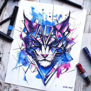 animals-and-harmony – tattoo design ideas free ai generated – neotraditional-vivid-detail – for-wrist-side – Gallery: other-animals-inkby-ai