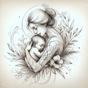 mammals – tattoo design ideas free ai generated – surrealism-phantom – for-calf – Gallery: other-animals-inkby-ai