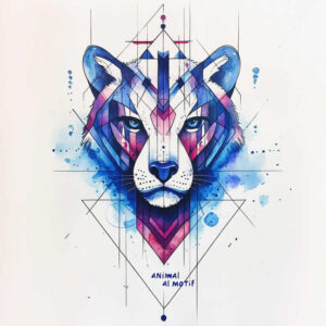 mystical-animals – tattoo design ideas free ai generated – neotraditional-enhanced-shading – for-biceps – Gallery: other-animals-inkby-ai