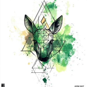 other-animals tattoo design ideas Surrealism distorted reality artistic for shoulder blade