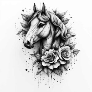 other-animals tattoo design ideas saturated hues artistic shows perseverance