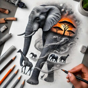 other-animals tattoo design ideas defined outlines detailed expressions meaning resilience