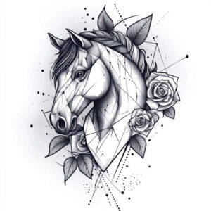 other-animals tattoo design ideas ethereal detailed fur endurance and power