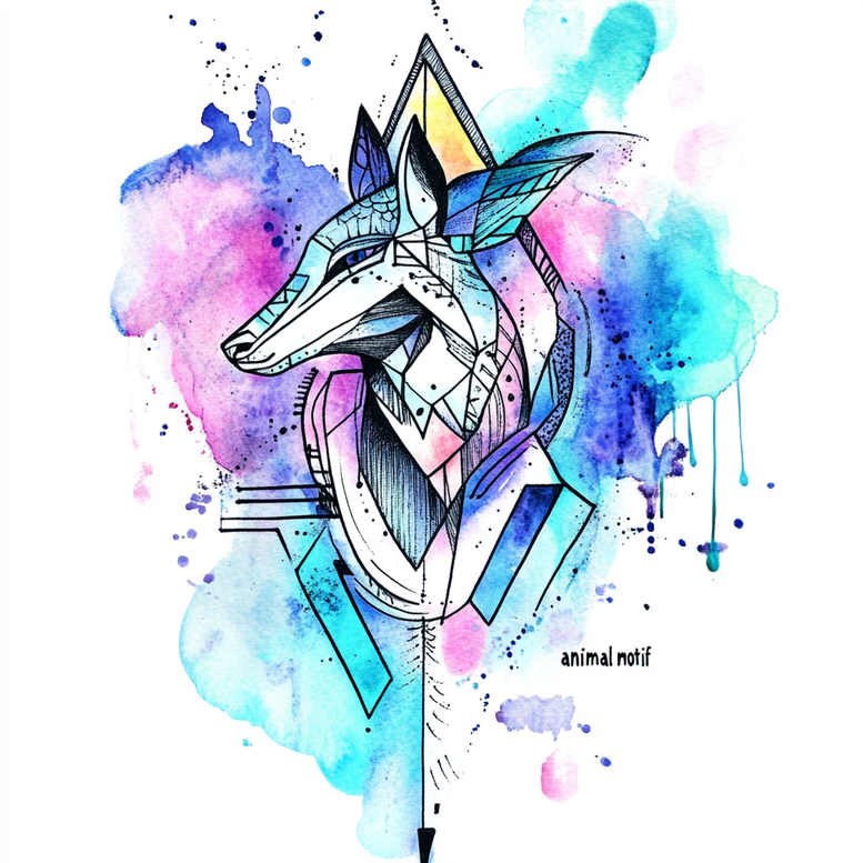 other-animals tattoo design ideas Realism reflection effect dynamic poses for back