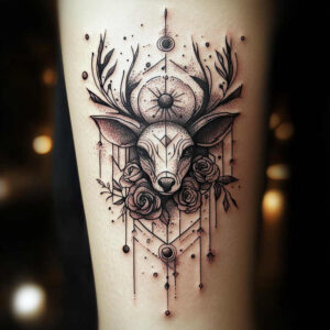other-animals tattoo design ideas dramatic lighting organic embodying endurance