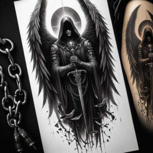 other-animals tattoo design ideas vivid gradients realistic for upper chest