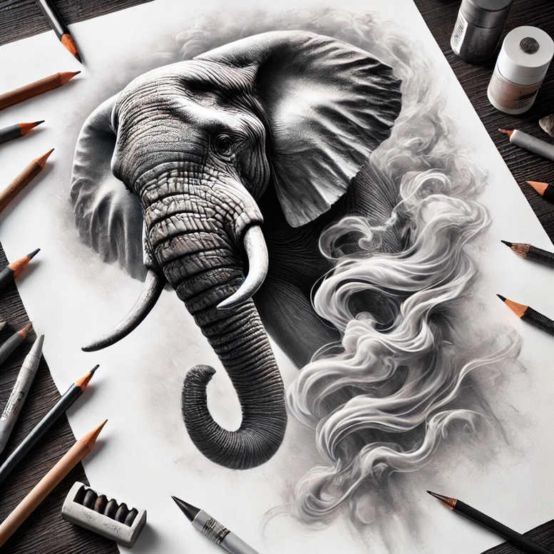 tropical-animals – tattoo design ideas free ai generated – neotraditional-balanced-color – for-temple – Gallery: other-animals-inkby-ai