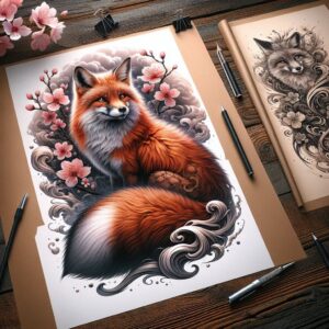 asian-spiritual-tattoo-realism-photo-accuracy-for-shin – tattoo design ideas free ai generated – Gallery: other-asia-inkby-ai