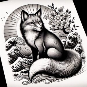 other-asia tattoo design ideas ethereal textures cherry blossoms symbol of strength