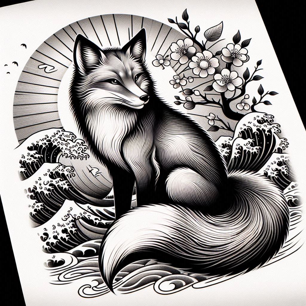 other-asia tattoo design ideas ethereal textures cherry blossoms symbol of strength