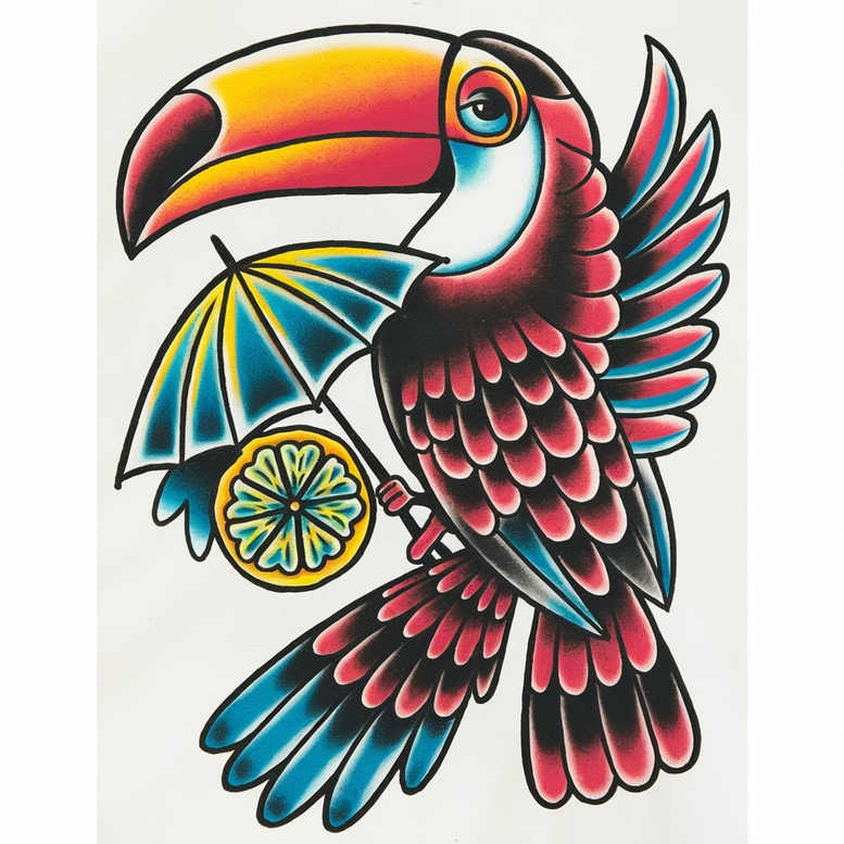 bird-tattoo – tattoo design ideas free ai generated – surrealism-fantastical-elements – for-toe – Gallery: other-birds-inkby-ai