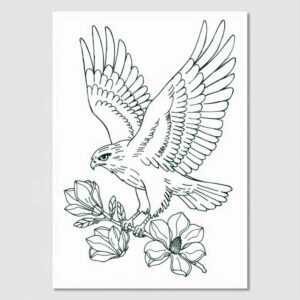 realistic-bird-tattoo – tattoo design ideas free ai generated – realism-portrait-realism – for-palm – Gallery: other-birds-inkby-ai