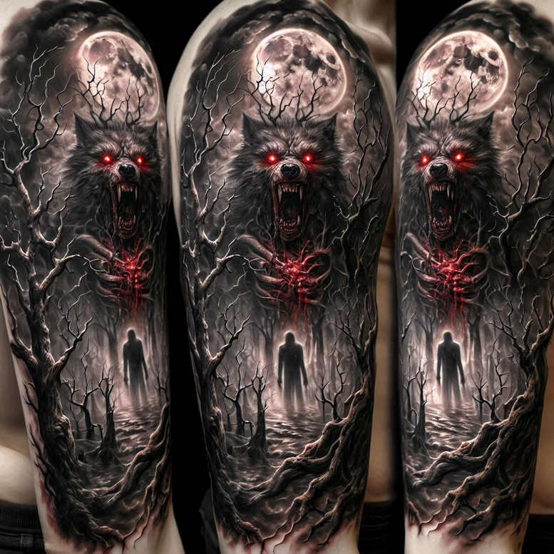 dark-plant-tattoo – tattoo design ideas free ai generated – realism-soft-focus – for-foot – Gallery: other-dark-inkby-ai