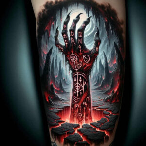 other-dark tattoo design ideas Realism perfect proportions blackwork endurance and power