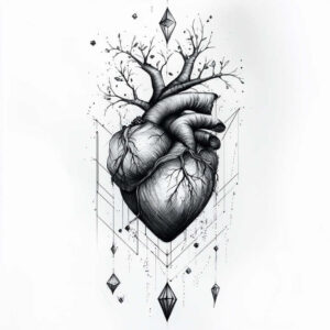 other-dark tattoo design ideas bright color desolate symbol of endurance