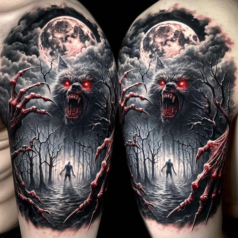 other-dark tattoo design ideas classic motifs nightmarish for hand
