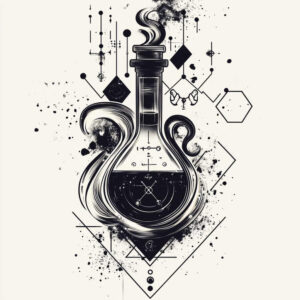 delicate-mystical-motifs – tattoo design ideas free ai generated – uncluttered – for-calf – Gallery: other-delicate-inkby-ai