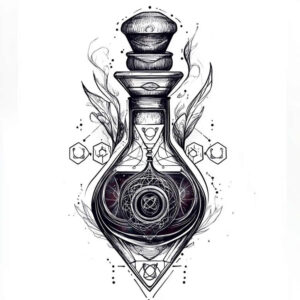 delicate-shading – tattoo design ideas free ai generated – clean-lines – for-sternum – Gallery: other-delicate-inkby-ai