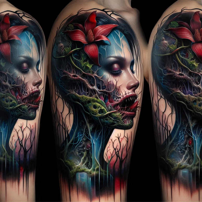 fine-details – tattoo design ideas free ai generated – gentle – for-abdomen – Gallery: other-delicate-inkby-ai