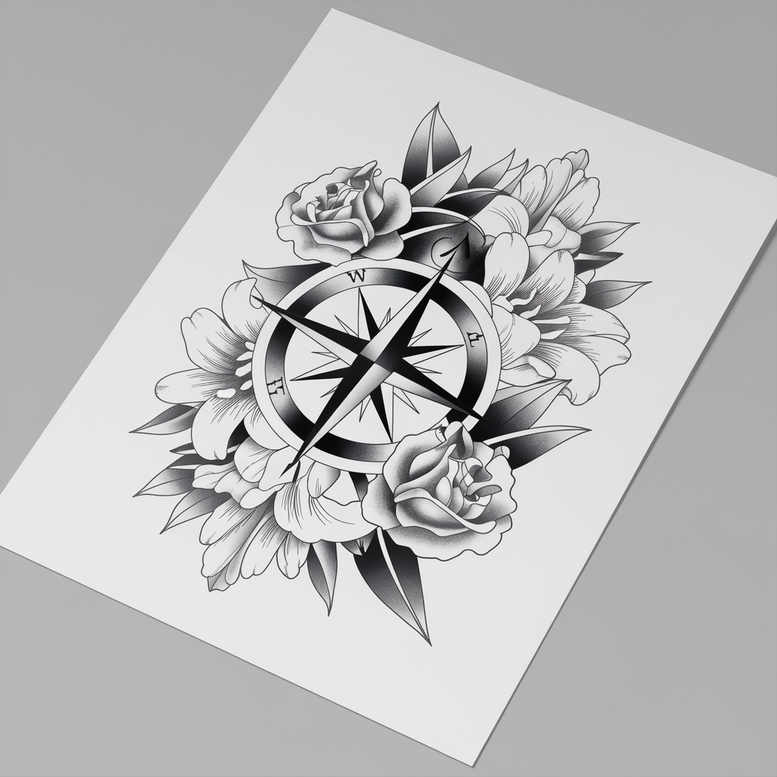 fine-details – tattoo design ideas free ai generated – tiny-tattoo – for-thigh – Gallery: other-delicate-inkby-ai