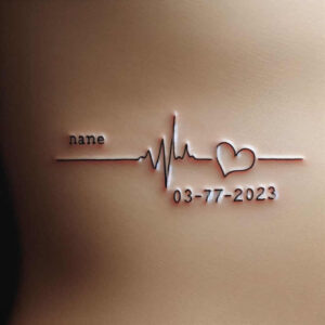 organic-line-tattoos – tattoo design ideas free ai generated – gentle-angle – for-calf – Gallery: other-delicate-inkby-ai
