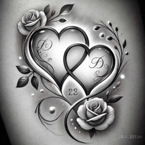 small-element-tattoos – tattoo design ideas free ai generated – no-shading – for-biceps – Gallery: other-delicate-inkby-ai