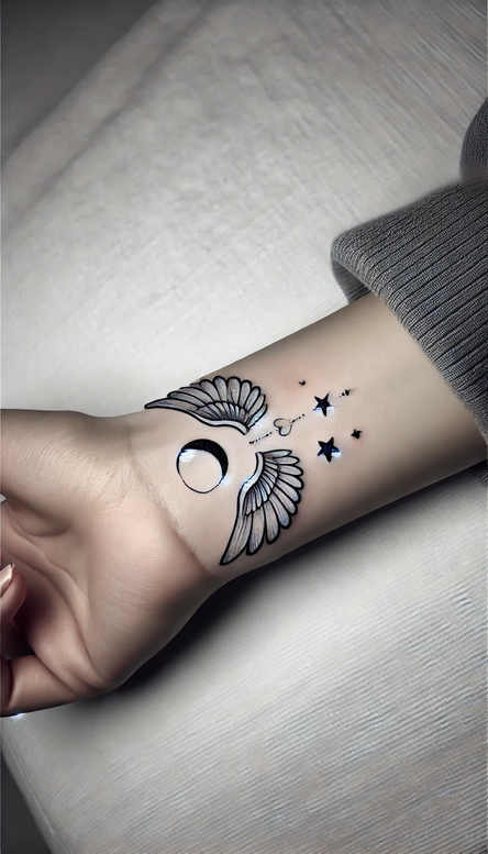 symbol-tattoos – tattoo design ideas free ai generated – no-background – for-upper-arm – Gallery: other-delicate-inkby-ai