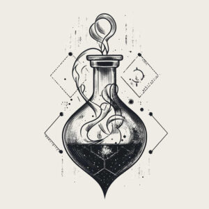 tattoos-with-light-effect – tattoo design ideas free ai generated – dotwork – for-neck – Gallery: other-delicate-inkby-ai