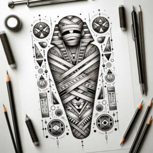 egyptian-sculpture-tattoo-realism-transparent-layer-for-hand – tattoo design ideas free ai generated – Gallery: other-egypt-inkby-ai