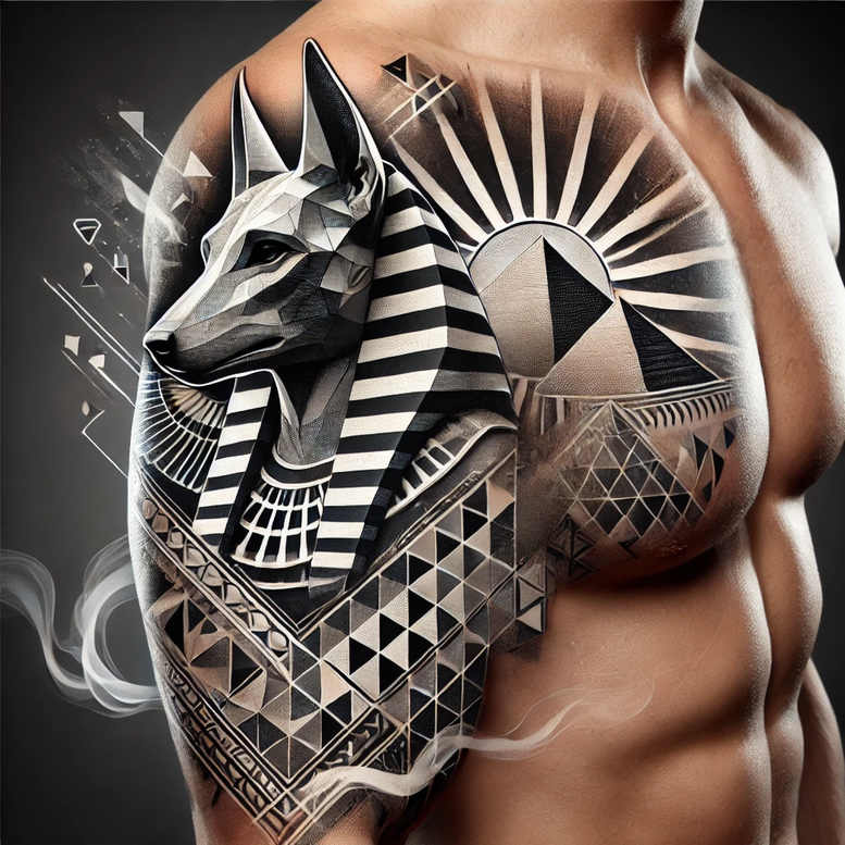 other-egypt tattoo design ideas refined detail powerful represents endurance