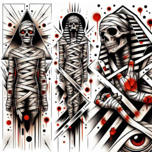 other-egypt tattoo design ideas wide-angle symbolic meaning embodying determination