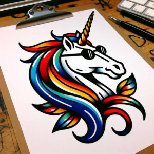 fantasy-mythical-tattoo-neotraditional-clean-fill-for-shin – tattoo design ideas free ai generated – Gallery: other-fantastic-inkby-ai