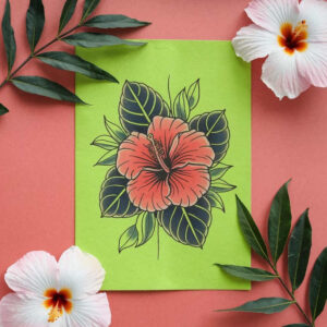 other-flowers tattoo design ideas refined detailed veins for biceps