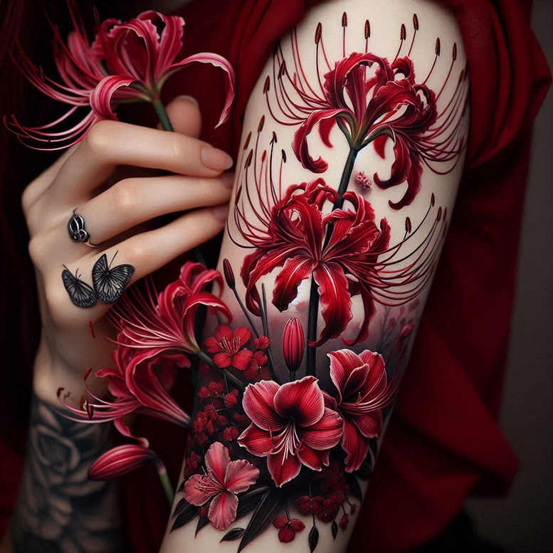 other-flowers tattoo design ideas unadorned harmonious for ankle