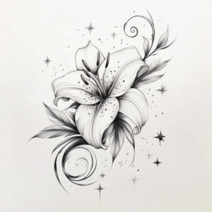 other-flowers tattoo design ideas open space layered meaning strength