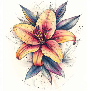 other-flowers tattoo design ideas thin script natural curves for neck