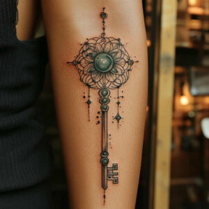 micro-symbol – tattoo design ideas free ai generated – realism-emotional-realism – for-calf – Gallery: other-other-inkby-ai