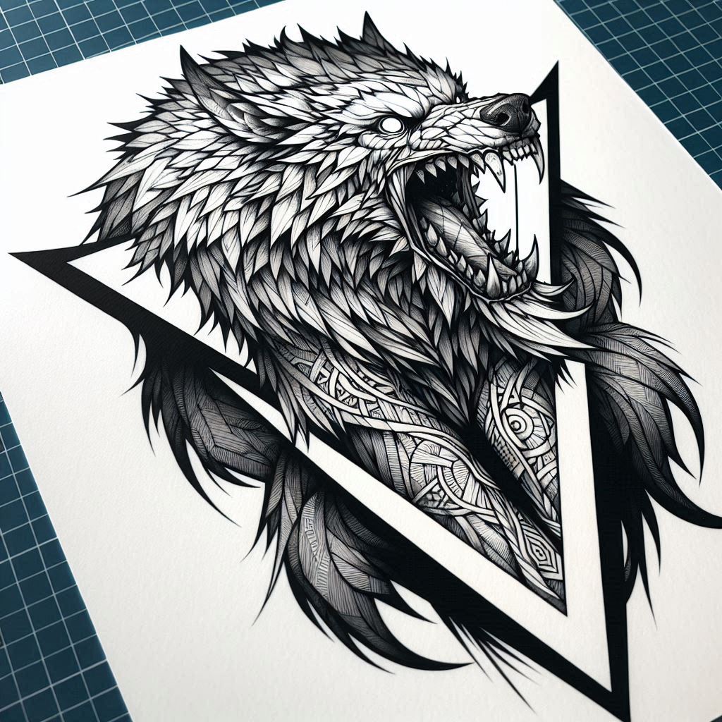 other-vikings tattoo design ideas expressive color ancient symbolising perseverance