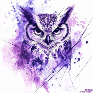 realistic-owl-tattoo – tattoo design ideas free ai generated – neotraditional-artistic-contrast – for-chest – Gallery: owls-inkby-ai