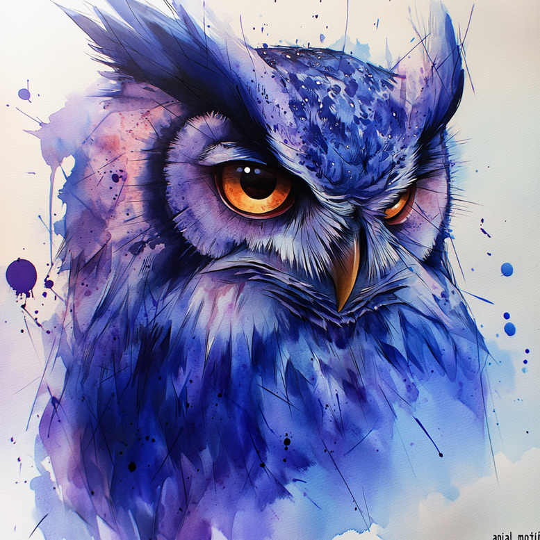 wisdom-symbol-owl-tattoo – tattoo design ideas free ai generated – realism-blended-gradients – for-upper-shoulder – Gallery: owls-inkby-ai